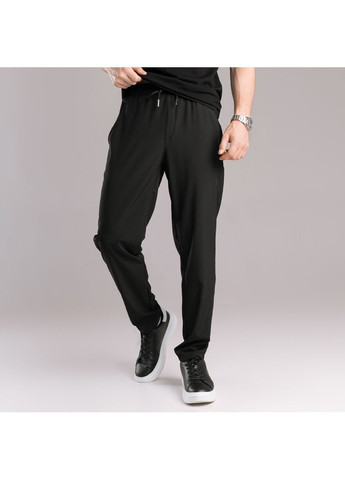 Черные повседневный летние прямые брюки Pobedov