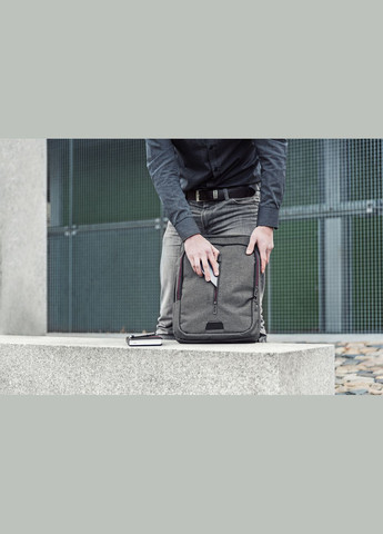 Рюкзак 12L 15.6` TARMAC 3in1 Convertible YBB 1522GY (Grey) (6811350) YENKEE (360605094)