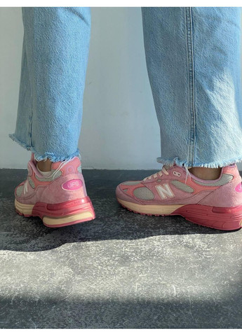 Рожеві Осінні кросівки чоловічі new balance 993 pink нью беланс 993 No Brand