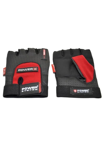 Рукавички для фітнесу PS-2500 Power Plus Black/Red Power System (399250913)