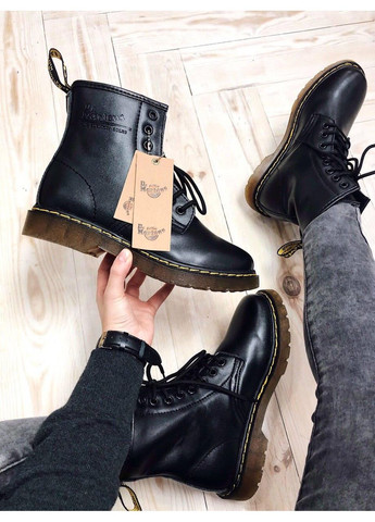 Черевики чоловічі Dr.Martens 1460 Black 11822006 Доктор Мартинс (Хутро) No Brand (366072205)