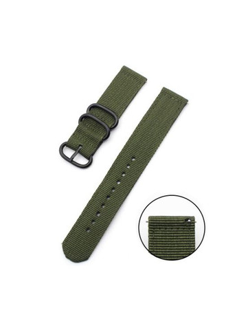 Нейлоновый ремешок Traveller для часов Samsung Galaxy Watch 3 41mm (SM-R850) - Army Green Primo (333720450)