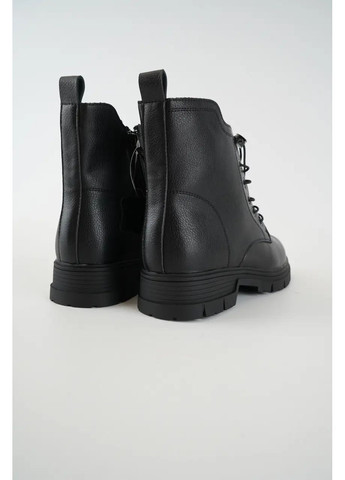 Осенние женские ботинки черные Trendy из искусственной кожи