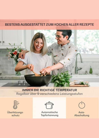 Варочная поверхность индукционная Kochheld Черный (10034947) Klarstein (338194881)