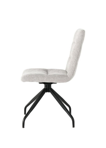 Стул DAMIR черный каркас/светло-серый тк. Intarsio (365461292)