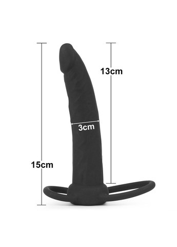 Насадка для подвійного проникнення - Anal Indulgence Collection Silicone Fantasy Double Prober Lovetoy (322700915)