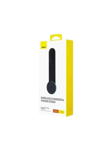 Автодержатель для телефона с БЗП Magnetic Wireless Charging Car Mount Cluster Black Baseus C02 Pro Series (340278357)