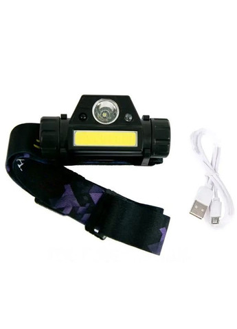 Налобный фонарик Head Lamp 1898 аккумуляторный No Brand (340111885)