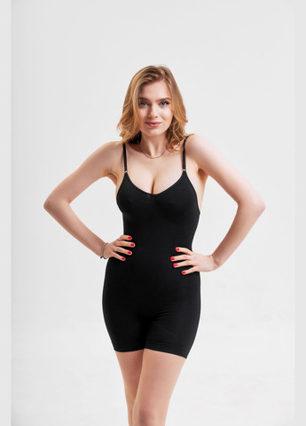Утягивающие боди-шорты для коррекции фигуры комбидрес черный Nud (321172386)
