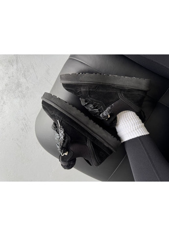 Кросівки жіночі та чоловічі UGG Lowmel Sneaker Black | Угі Лоумелл чорні демісезони (372463802)