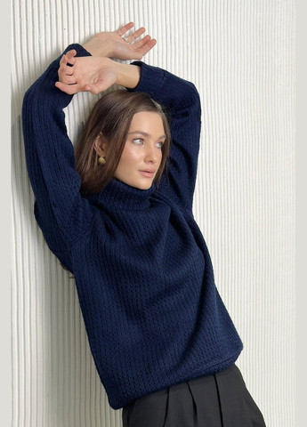 Синий демисезонный свитер Nenka