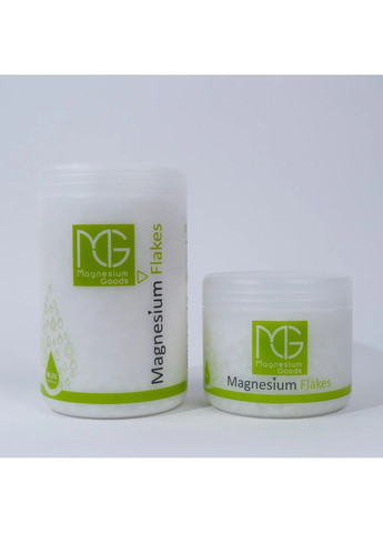 Сіль для ванн 100% чисті магнієві пластівці 450 г Magnesium Goods (316307999)