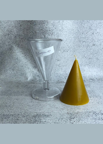 Форма для свечей - Конус 7,5х10 No Brand (322347619)