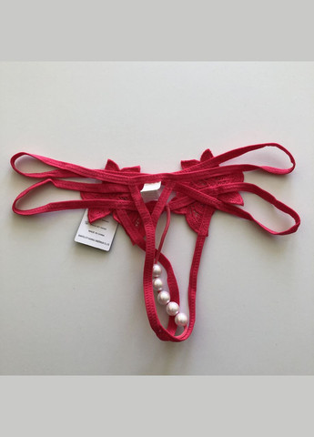Жіночі трусики стрінги з перлинами (арт.8034) No Brand (346121440)