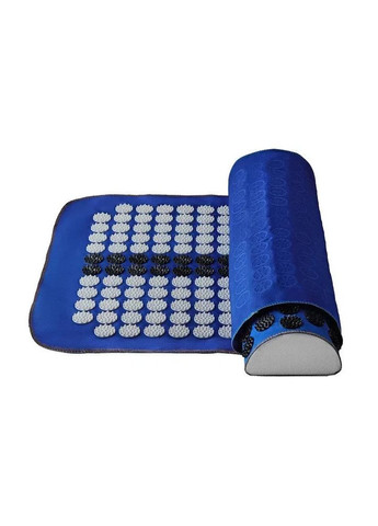 Набір валик+килимок Аплікатор Кузнєцова серія Eko-Lux №284-33 синій (40х80 см) Шанс (361114585)