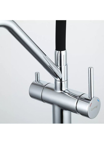 Змішувач для кухні з підключенням фільтра G4398-80, хром GAPPO (371881891)