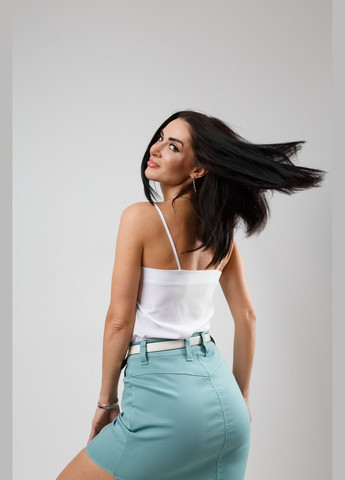 Белая женская летняя блузка Fashion Girl