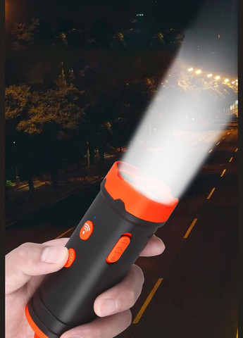 Отпугиватель собак ультразвуковой мощный 2 режима с фонариком зарядка от USB Черный ( код: QG-04 ) Dicom (341730058)