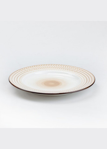 Тарелка десертная круглая 20.5 см плоская керамическая TS Kitchen (306849060)