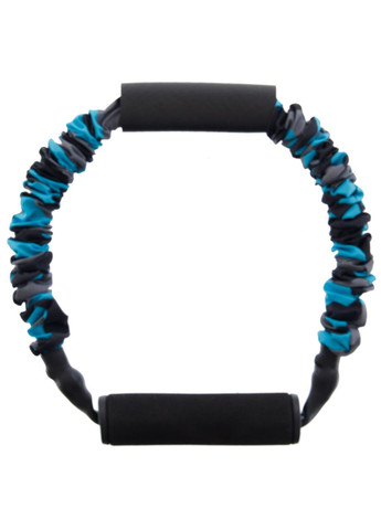 Эспандер трубчатый с ручками в защитном рукаве (тренажер лучника) 55LB (латекс, нейлон, нагрузка 25кг) Zelart (354702887)