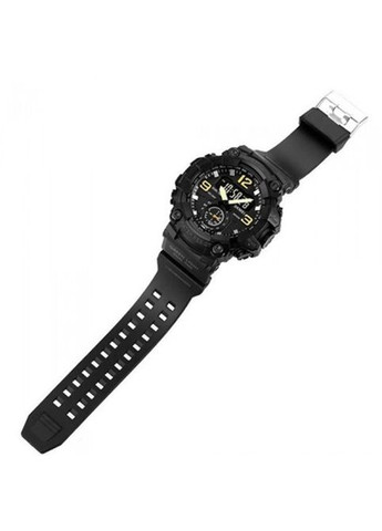 Годинник наручний чоловічий 1965BK з підсвіткою Чорний Skmei (323486145)