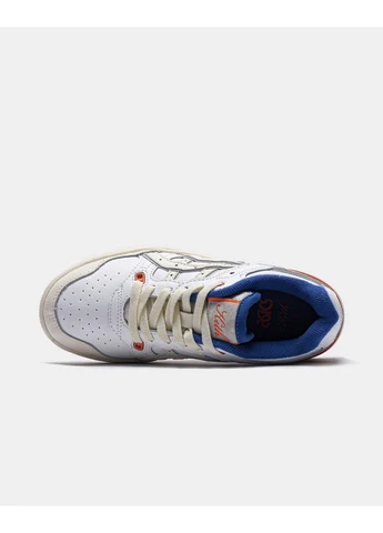 Білі літні кросівки asics kith x ex89 white blue orange асікс гель No Brand