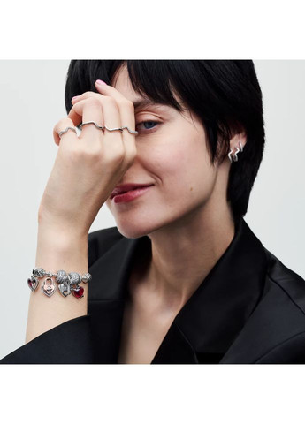 Серебряный шарм Пандора Сердце и ключ 793081C01 Kabluchka (355345551)