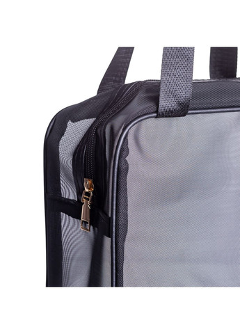 Набір прозорих жіночих косметичок для дому 3 (шт) Чорний HP-16-5K Yiwu (371236123)