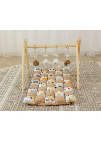 Мобіль дитячий підлоговий Бебі Джим XRMASTER Пухнасті овечки з матрациком Машинки No Brand (350313834)