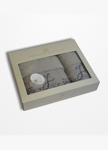 Подарунковий набір рушників Pedro v3 Pupilla комбінований