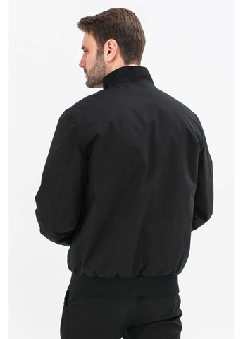 Чорна демісезонна чоловіча куртка Sun's House