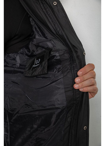 Черная зимняя куртка мужская зимняя удлиненная Ager 244RH76-30D