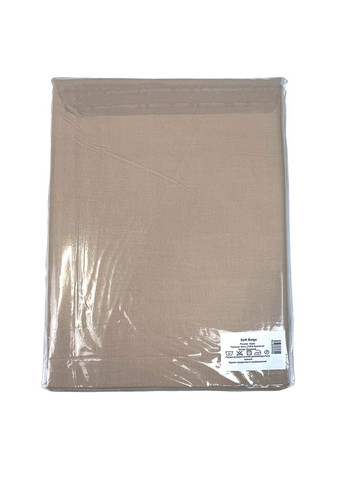 Комплект постельного белья Soft Beige бязь полуторный 160х215 см (94400144) SoundSleep (294830439)