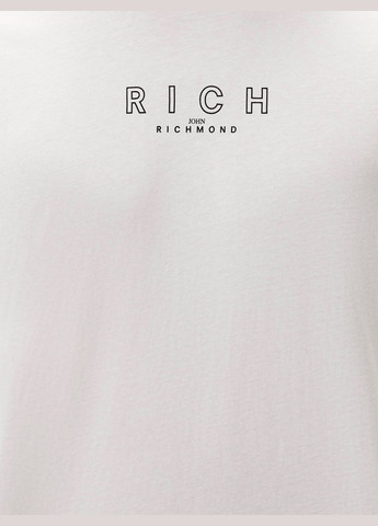 Біла футболка John Richmond