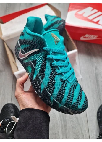 Зеленые демисезонные кроссовки мужские nike ja 3 scratch 3.0 turbo green найк джа зеленые No Brand