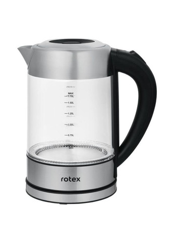 Електрочайник RKT87-SGS 1.7 л сріблястий Rotex (364835672)