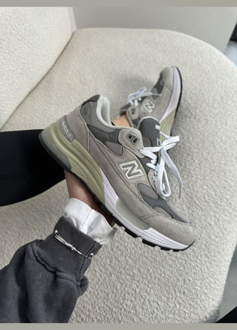 Серые демисезонные кроссовки мужские и женские new balance 993 gray | нью беланс 993 серые No Brand