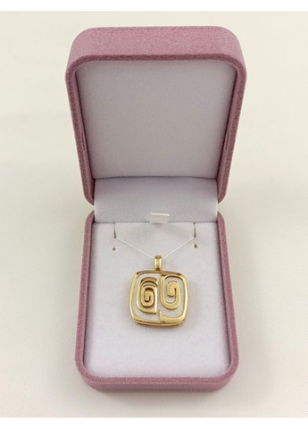 Подвеска золотая с перламутром 1ППрл No Brand Підвіска (370756211)