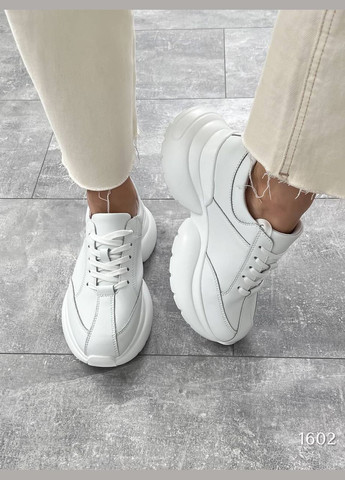Белые демисезонные кроссовки Valeri