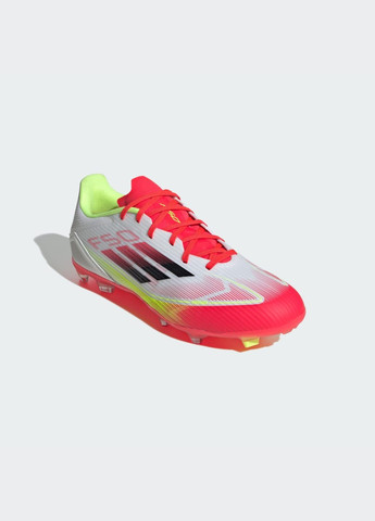Белые летние бутсы f50 league firm/multi-ground adidas