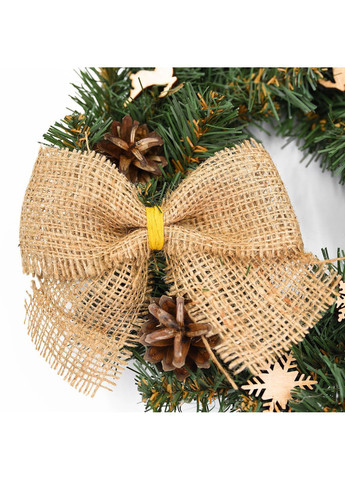 Вінок із прикрасою Небесна пошта 17.5 см Зелений (903783) YES! Fun (369144097)