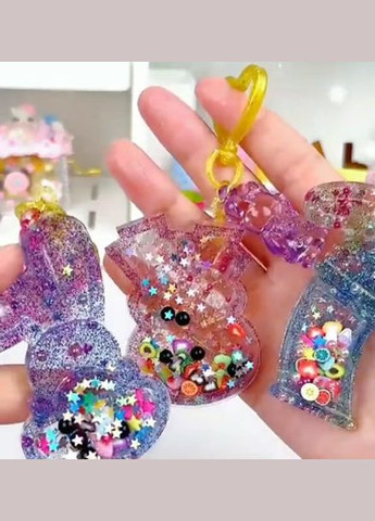 Набор для создания брелков из эпоксидной смолы Зайчики, 6 шт. Kegao (304997376)