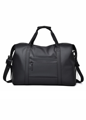 Дорожная сумка большой емкости из эко кожи черная КиП (327666142)