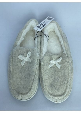 Светло-серые мокасины домашние Vira