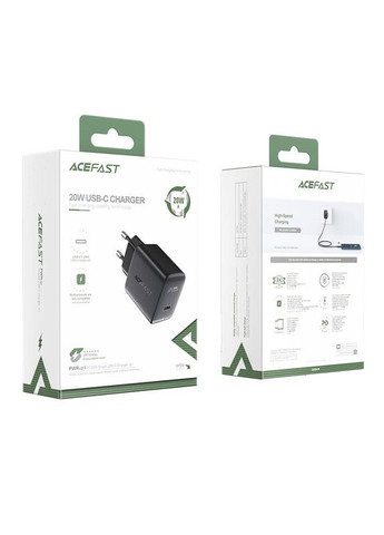 Зарядное устройство с быстрой зарядкой A1 PD20W |Type-C| Acefast (337352092)