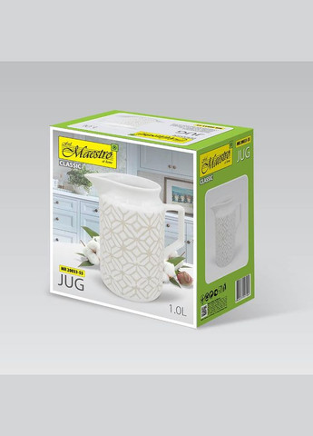 Глечик керамічний Pattern 1 л (MR-20033-55) Maestro (334004393)