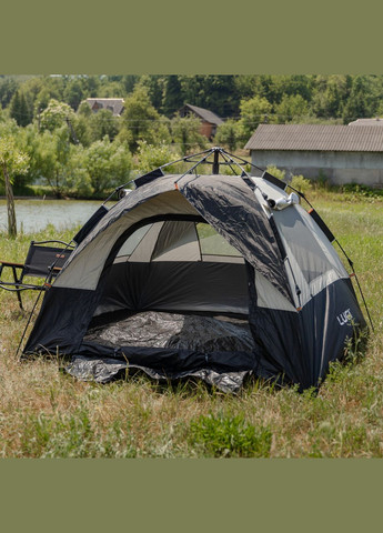 Палатка автоматическая трехместная 2 на 2 (м) кемпинговая туристическая LU-016B LUGI (370707700)