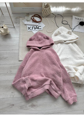 Плюшеве жіноче худі з вушками No Brand Р4939-385/3 (369402721)