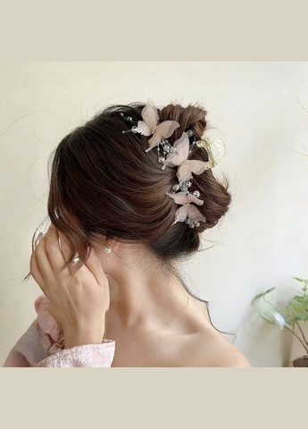 Заколка-крабик "Бабочки" China (356567445)