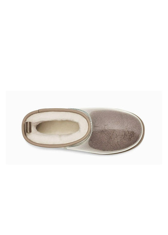 Угги прозрачные Black UGG Classic Clear Mini (362475521)